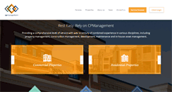 Desktop Screenshot of cpmanagement.com